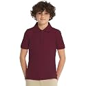 Classroom Girls' Short SLV Pique Polo