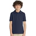 Classroom Girls' Short SLV Pique Polo