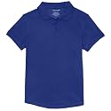 Classroom School Uniforms Big Girl's Girls Fit Moisture Wicking Polo Shirt