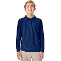 Classroom School Uniforms Big Kid Pique Polo Long Sleeve
