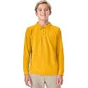 Classroom School Uniforms Big Kid Pique Polo Long Sleeve