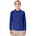 Classroom School Uniforms Big Kid Pique Polo Long Sleeve