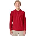 Classroom School Uniforms Big Kid Pique Polo Long Sleeve