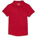 Classroom School Uniforms Big Girl's Girls Fit Moisture Wicking Polo Shirt