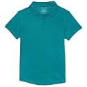 Classroom School Uniforms Big Girl's Girls Fit Moisture Wicking Polo Shirt