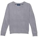 Classroom Uniforms Kid's Sweater Long Sleeve V-Neck Pull-On