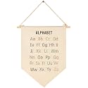 Classroom Wall Banner Decor-Teacher Supplies Gift-Inspirational Back to School Wall Educational Flag-Motivational Quote-Hanging Canvas Pennant Sign for Classroom-Alphabet ABC Educational