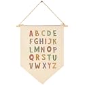 Classroom Wall Banner Decor-Teacher Supplies Gift-Inspirational Back to School Wall Educational Flag-Motivational Quote-Hanging Canvas Pennant Sign for Classroom-Alphabet ABC Educational