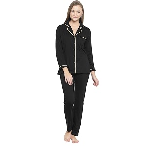 Claura Women Cotton Night Suit for Women