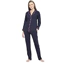 Claura Women Cotton Night Suit for Women
