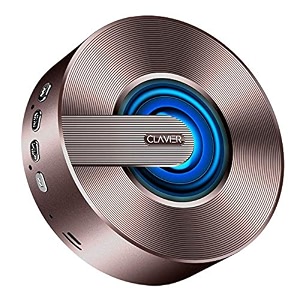 clavier pluto portable bluetooth speaker bluetooth 50 wireless speakers with hd sound and rich bass led flashing light built-in mic for iphone amp android coffee