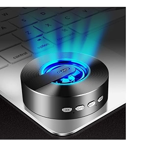 clavier pluto portable bluetooth speaker bluetooth 50 wireless speakers with hd sound and rich bass led flashing light built-in mic for iphone amp android