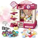 Claw Machine for Kids, Mini Vending Machine with Lights Sound for Girls