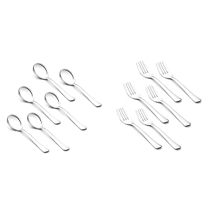 clazkit 6 pcs stainless steel zebra soup spoon czss amp clazkit 6 pcs stainless steel zebra fork spoonczfs