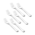 Clazkit 6 pcs stainless steel Zebra Fork Spoon,CZFS