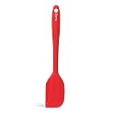 Clazkit YH-235 Premium Silicone Non-Stick Heat Resistant Spatulas with Steel Core Kitchen Utensils Non-Stick for Cooking, Baking and Mixing,29cm,Red