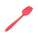 Clazkit YH486 Silicone Coated Stainless Steel Spatula | BPA-Free, Heat Resistant, Non-Scratch Turner for Non-Stick Cookware | Red