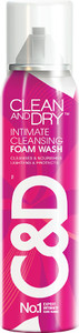 clean and dry gently cleanses nourishes  protects intimate foam 85 g pack of 1