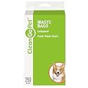 Clean Go Pet Plastic Fresh Floral Scented Dog Waste Bag, 250-Pack, Blue