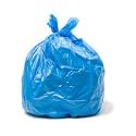 2 pack of Blue Garbage Bags - 19X21 | 2 Packs of 30 Pcs - 60 Pcs | Blue Medium Disposable Dustbin Bags for Dry Waste