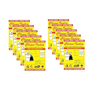 25x30 large -140 pcs pack of 10 x 14 pcs  large black disposable garbage bags trash waste dustbin bags of 63cm x 76cm
