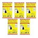 25x30 Large -70 pcs (pack of 5 X 14 pcs) | Large Disposable Garbage Bags Trash Waste Dustbin Bags of 63cm x 76cm