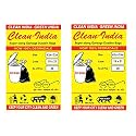 Garbage Bags (Medium) Size 48 X 56 Cm (Black Colour) Plastic, 60 Piece - Pack Of 2