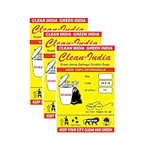 garbage bags premium heavy duty trashdustbin bags for pantry 29x39 inches pack of 330 pieces