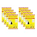 Plastic Garbage Bags Premium Heavy Duty Trash/Dustbin Bags For Pantry (29X39 Inches, Pack Of 8, 80 Piece)