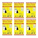 Plastic Garbage Bags Premium Heavy Duty Trash/Dustbin Bags For Pantry (19X21 Inches, Pack Of 6, 180 Piece)