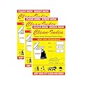 Garbage Bags Premium Heavy Duty Trash/Dustbin Bags For pantry (29X39 Inches, Pack of 3)(30 pieces)