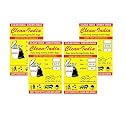 Clean India - Plastic Garbage Bags Premium Heavy Duty Trash/Dustbin Bags For Pantry (25X30 Inches, Pack Of 4, 56 Piece)