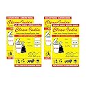 Plastic Garbage Bags Premium Heavy Duty Trash/Dustbin Bags For Pantry (29X39 Inches, Pack Of 4 Count)