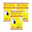 Plastic - Large(25X30)| 42 Count(Pack Of 3 X 14 Pcs)| Black Disposable Waste Garbage Bag Dustbin Bags, 17 Cm, 3 Cm