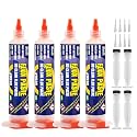 No-Clean Soldering Flux Paste, flux for Soldering, Electronics Solder Paste Flux for PCB/IC/BGA/SMD/SMT/LED Repairing #9530-10cc (4 Pack)