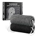 Cleangor 2Pcs African Net Sponge Authentic with Knots - Exfoliating Body
