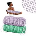 Cleangor 2Pcs African Net Sponge Authentic with Knots - Exfoliating Body