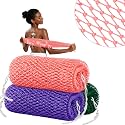 Cleangor 3Pcs African Net Sponge Authentic with Knots - Exfoliating Body