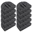 Cleaning Solder Sponge 50x60x10mm for Soldering Rework Station Iron Tips Cleaner Half Round Black 20pcs
