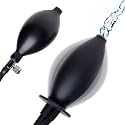 Cleanstream Inflatable Enema Plug with Hand Bulb, Hollow Core, Latex-Free