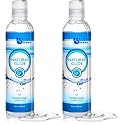 CleanStream Water-Based Natural Unscented Personal Lubricant, 8 Oz (Pack of 2)