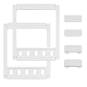 Clear-air Dog Playpen Indoor, G Series, 24" H, White, 2 Panels