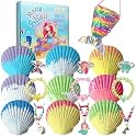 Clear&Fresh Magic Shell Bath Bombs for Kids with Surprise Jewelrys Inside