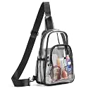 Clear Bag for Stadium Events Approved Clear Purses for Women Crossbody Transparent Bag Stadium Bags for Concert Sport