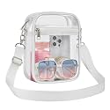 Clear Bag for Stadium Events, Crossbody Satchel Bag Stadium Approved