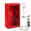 Clear Cash Clear Bank Clear Coin Bank Coin Pot Coin Pot Creative Outdoor Red Toy for Kids Adults Birthday Counter