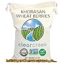 CLEAR CREEK Certified Glyphosate Residue Free Khorasan Wheat Berries | 4 lb | Non-GMO Project Verified