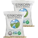 CLEAR CREEK Certified Glyphosate Residue Free Einkorn Wheat Berries | 36 lb (2-18 lb bags) | Non-GMO Project Verified