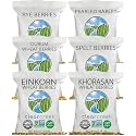CLEAR CREEK Certified Glyphosate Residue Free Einkorn, Khorasan, Durum, Rye, Spelt, and Barley Berries | 108 lb (6-18 lb bags) | Non-GMO Project Verified