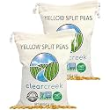 CLEAR CREEK Yellow Split Peas, 8 lb (2-4 lb bags)